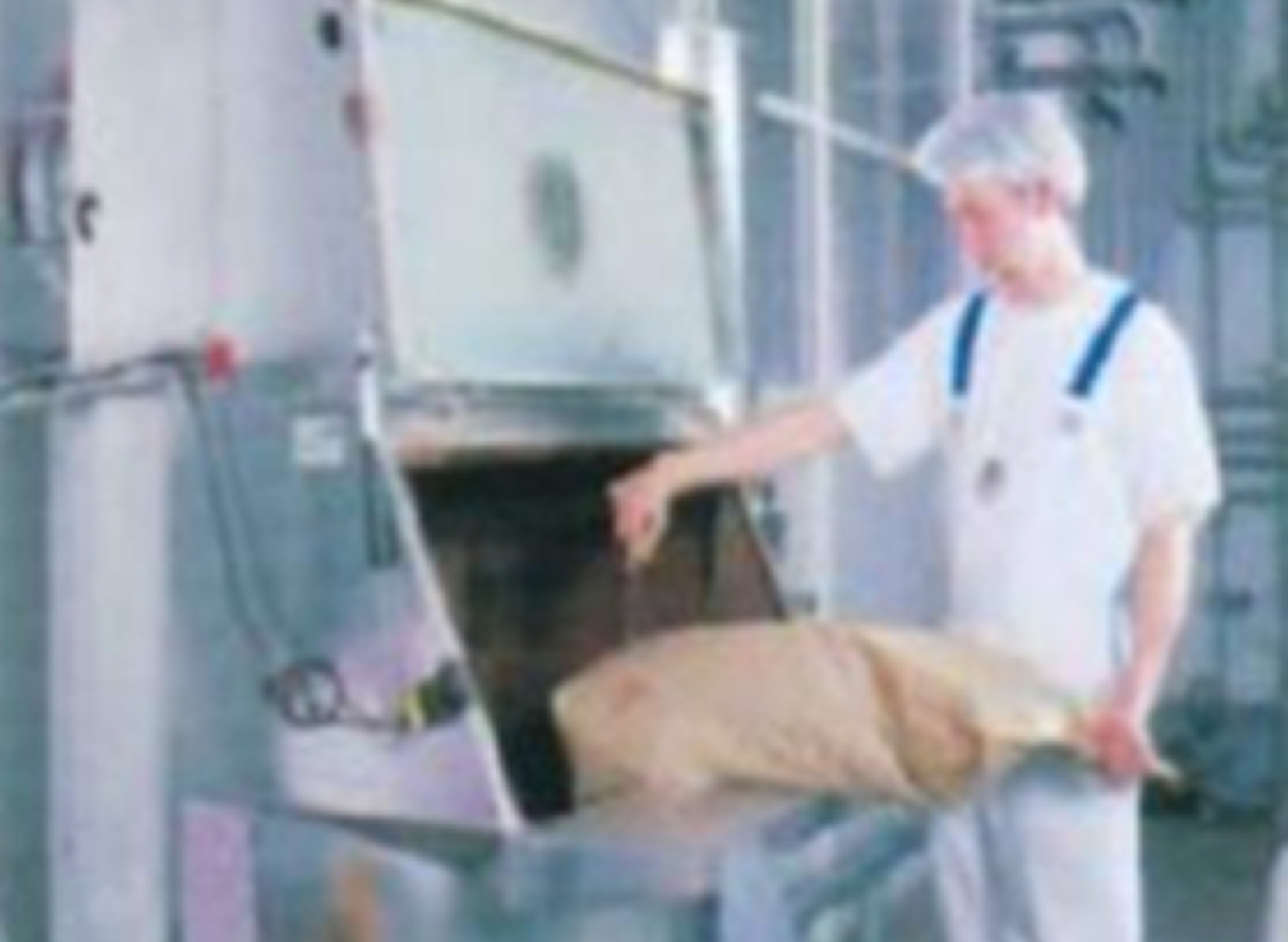 Feeding and mixing process section  dust collection
