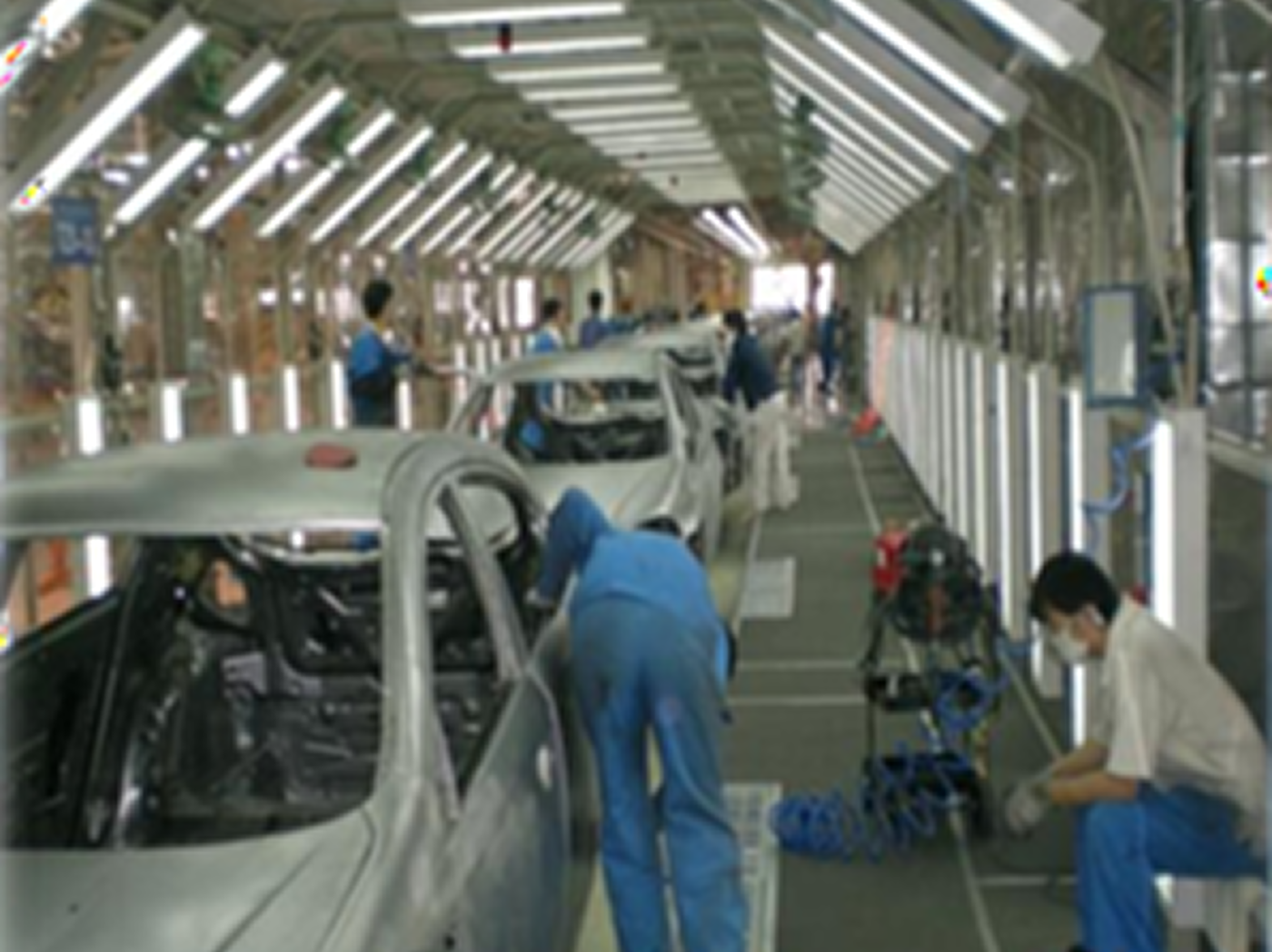 Dust collection in polishing process section