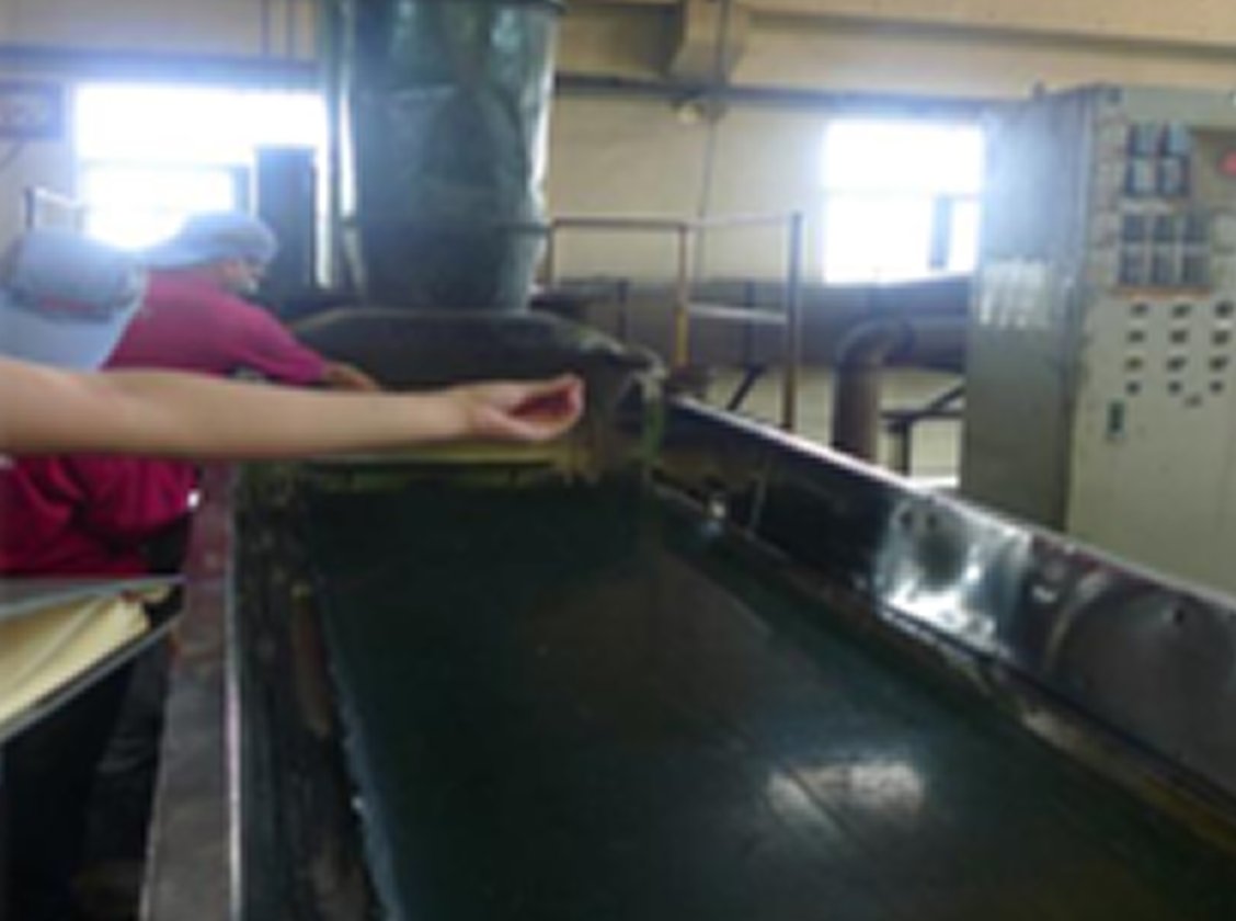 Dust collection in Carbon black unpacking