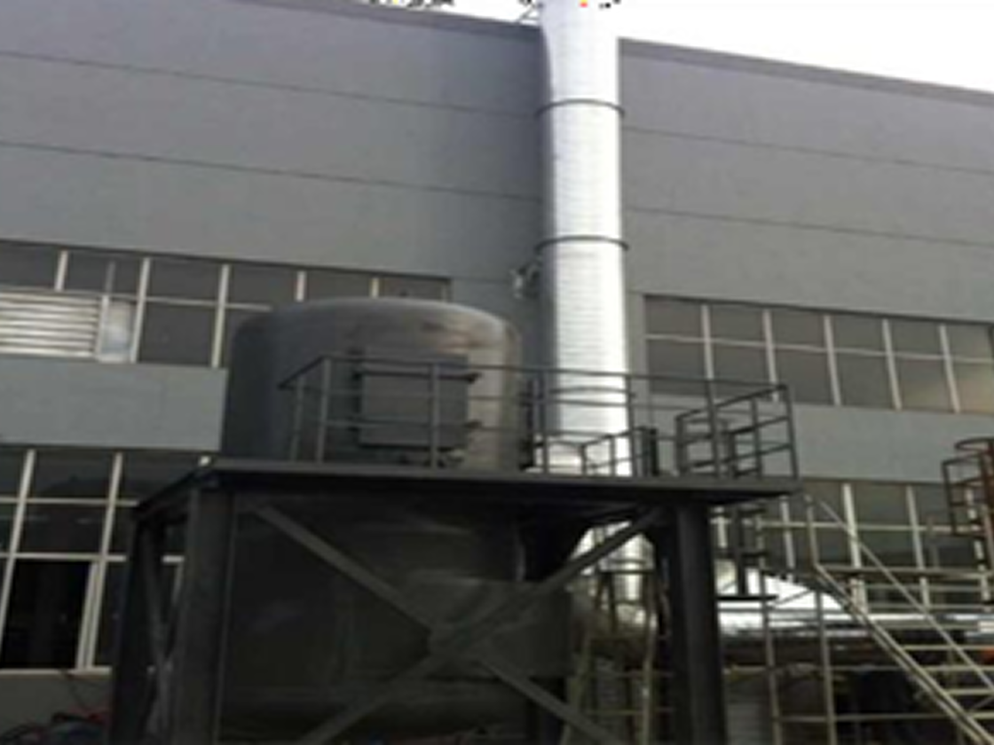 Dust treatment in Cooling water tank
